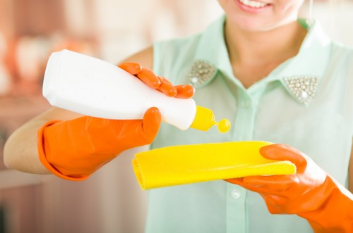 Professional curtain cleaning methods used in Stepney