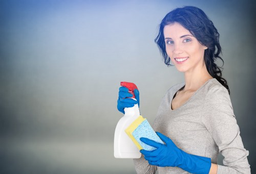 Careful carpet cleaning work in a Stepney home with attention to detail